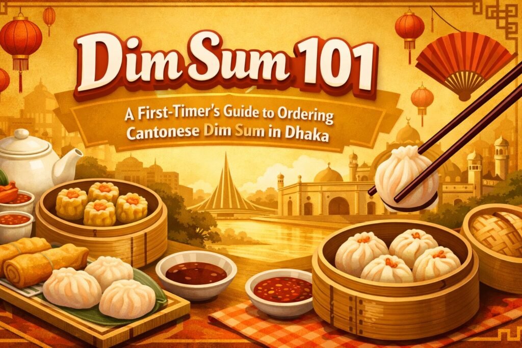 Cantonese dim sum in Dhaka